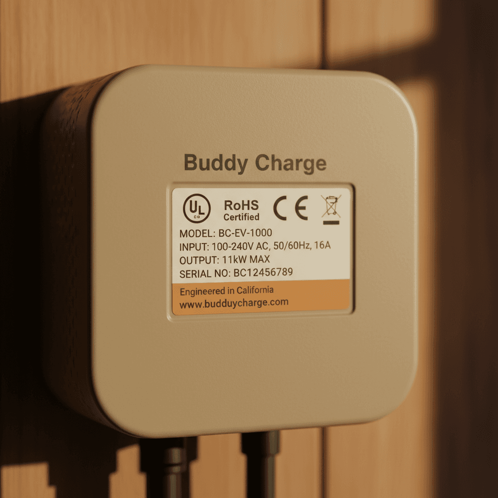 EV charger safety features and certifications