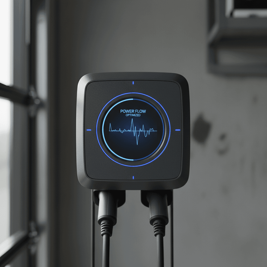 Smart EV charger load balancing feature